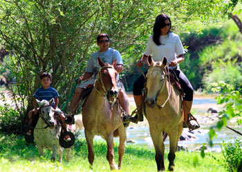 Cabalgatas guiadas en Los Reartes Cabañas Dolce Vita