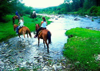 Cabalgatas guiadas en Los Reartes Cabañas Dolce Vita